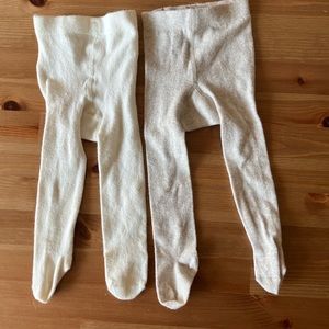 H&M 2-6 mo baby girl tights